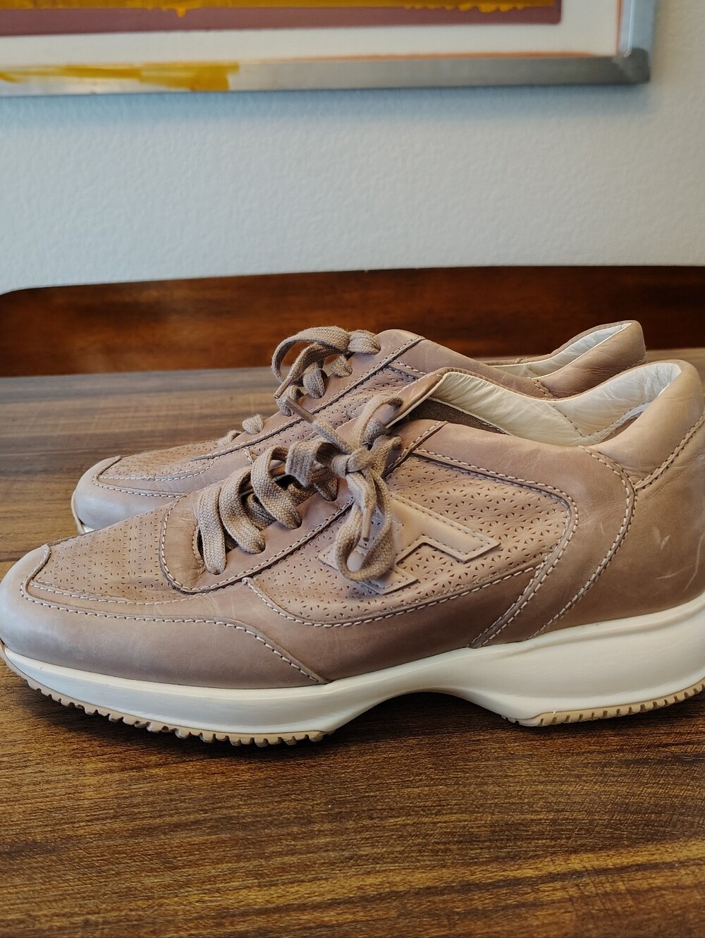 Hogan Interactive sneakers Leather 38.5 8.5 - Picture 3 of 7